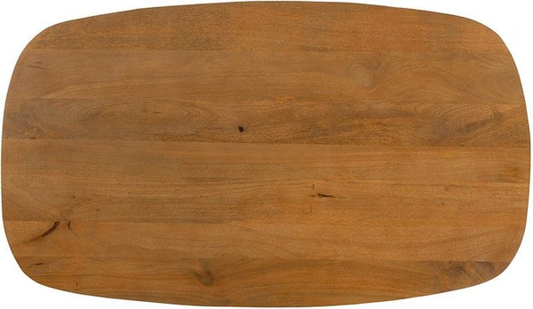 Salontafel deens ovaal 120, Mango Smooth Natural
