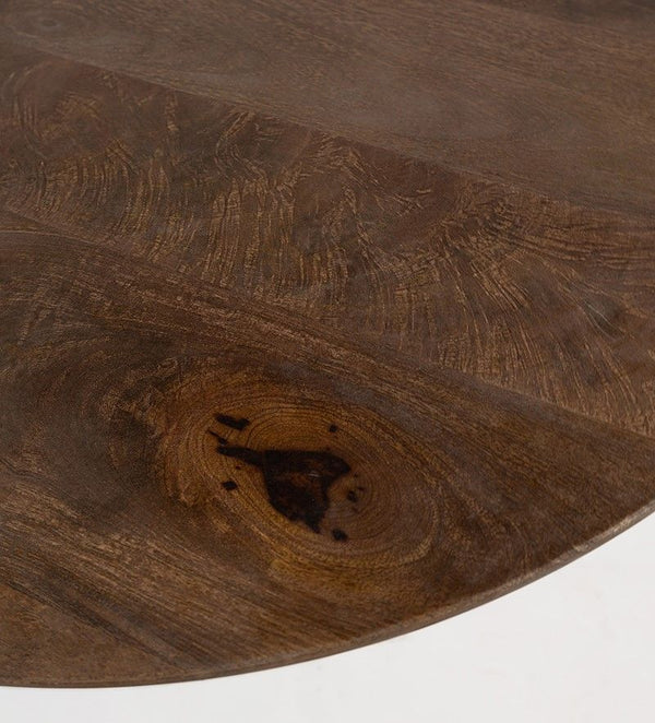 Bremen salontafel Ø60, H45, Brown Walnut