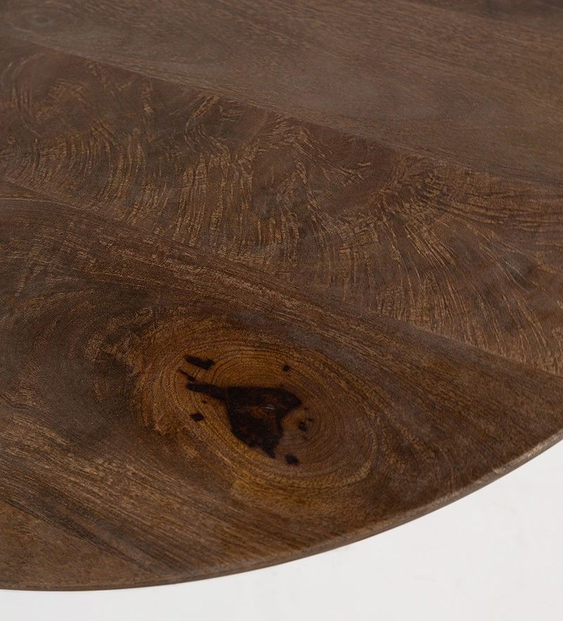 Bremen salontafel Ø60, H45, Brown Walnut