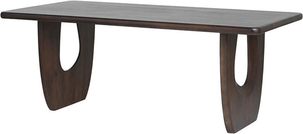 Eetkamertafel 180, Mango Brown Walnut
