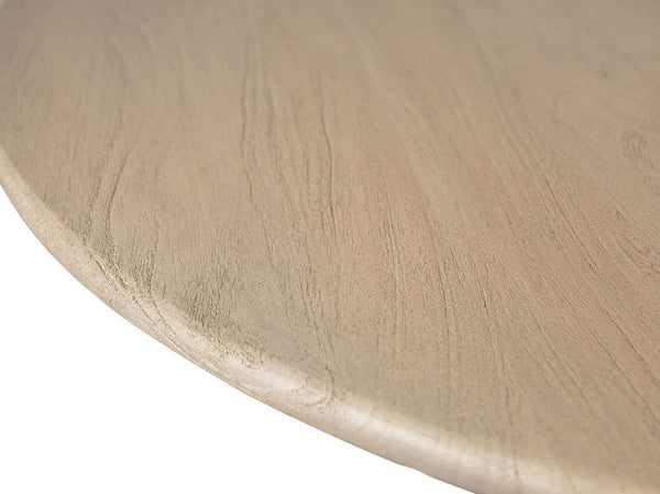 Bijzettafel Ø50, H50, Acacia Weathered Wood