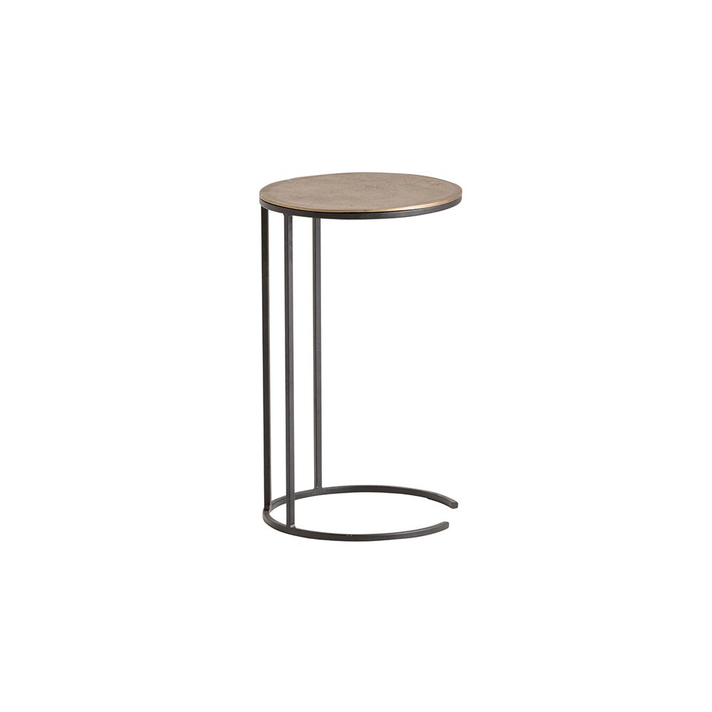 Monocle laptoptafel, Brass antique