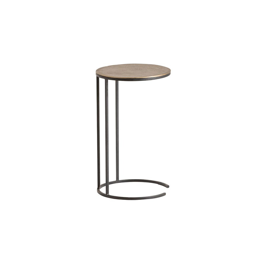 Monocle laptoptafel, Brass antique