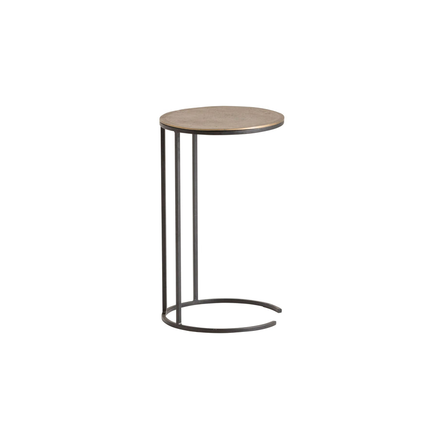 Monocle laptoptafel, Brass antique
