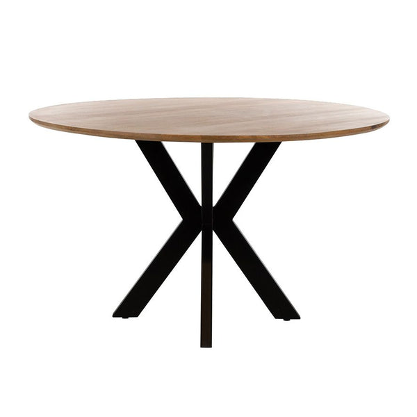 Eetkamertafel Ø130, Mango Smooth Natural