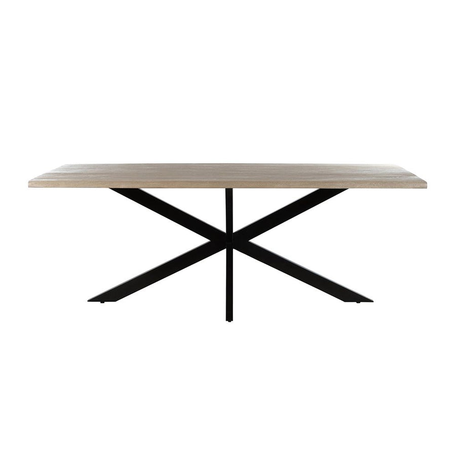 Eetkamertafel 180, Acacia Weathered Wood