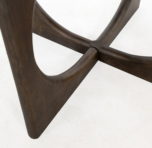 Salontafel Ø80, H40, Mango Walnut