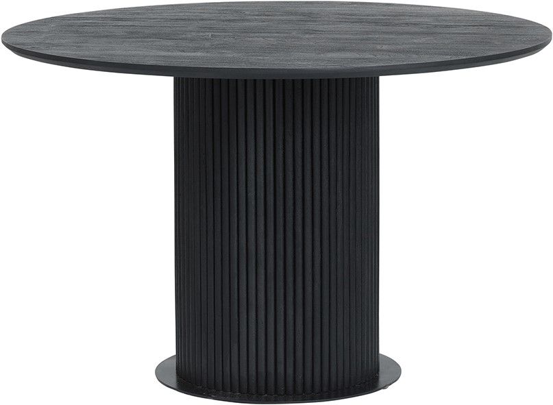 Eetkamertafel Ø120, Acacia Black