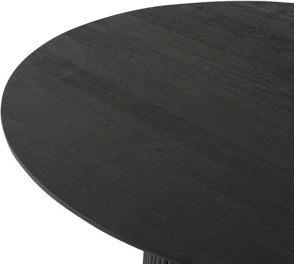 Eetkamertafel Ø120, Acacia Black