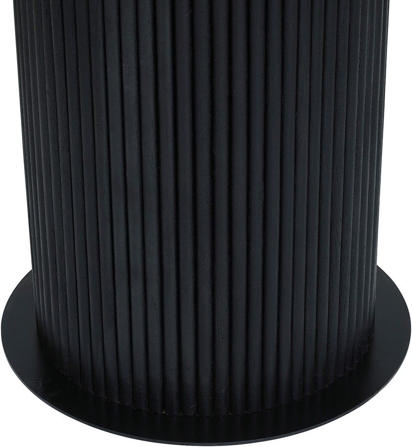 Eetkamertafel Ø120, Acacia Black