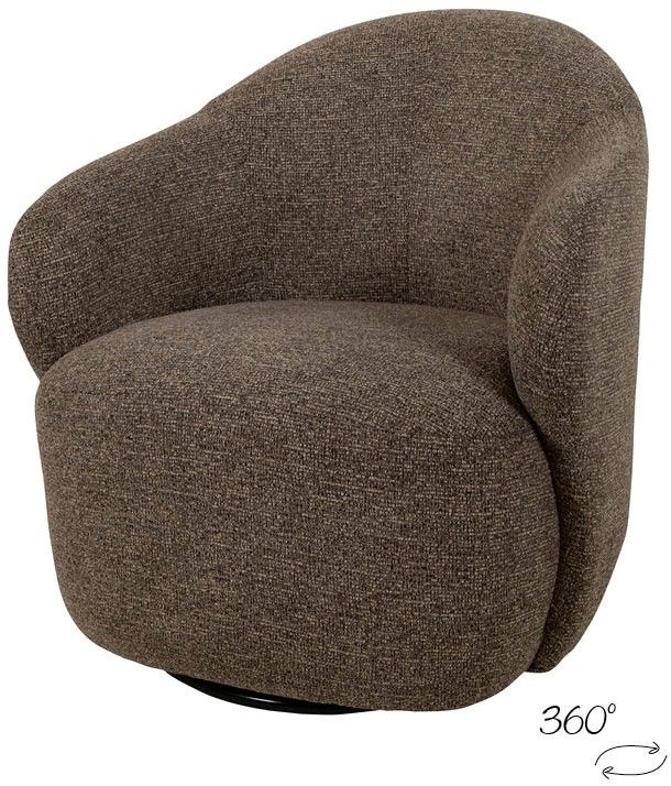 Jimi draaifauteuil 360 - Present - Brown 440