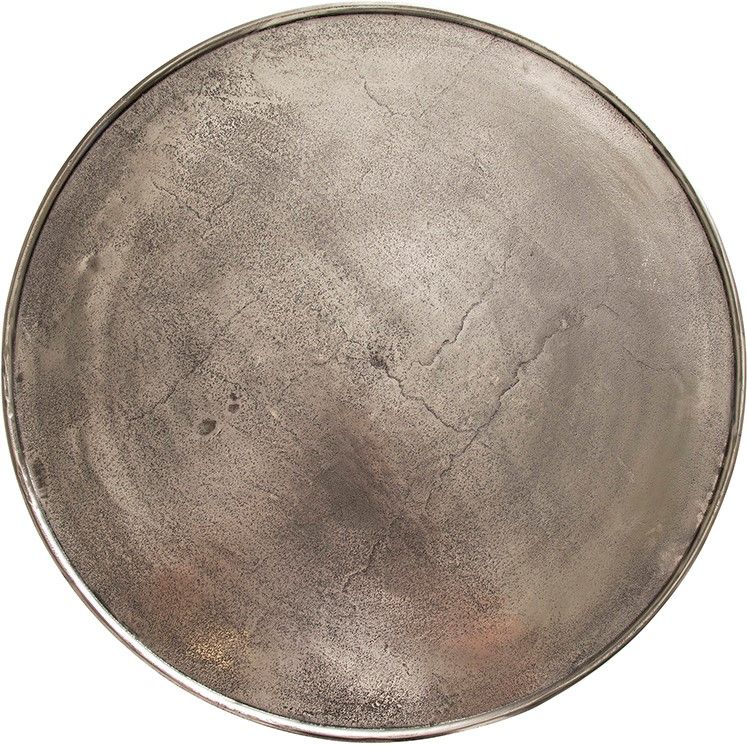 Interlagos salontafel set van 2, Raw nickel black patina