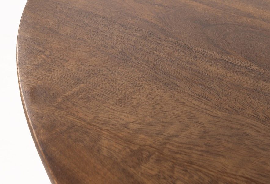 Salontafel Ø60, Mango Dark Walnut