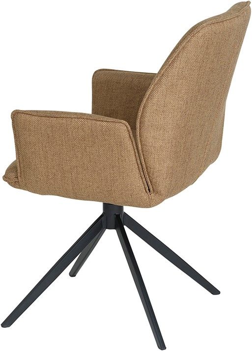 Revi eetkamerstoel - draaipoot 360ARS - Lotus Brass 17 - Set van 2