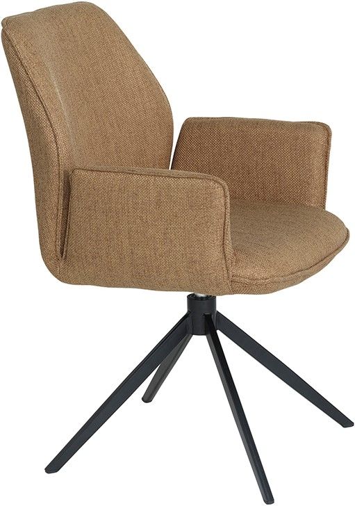 Revi eetkamerstoel - draaipoot 360ARS - Lotus Brass 17 - Set van 2