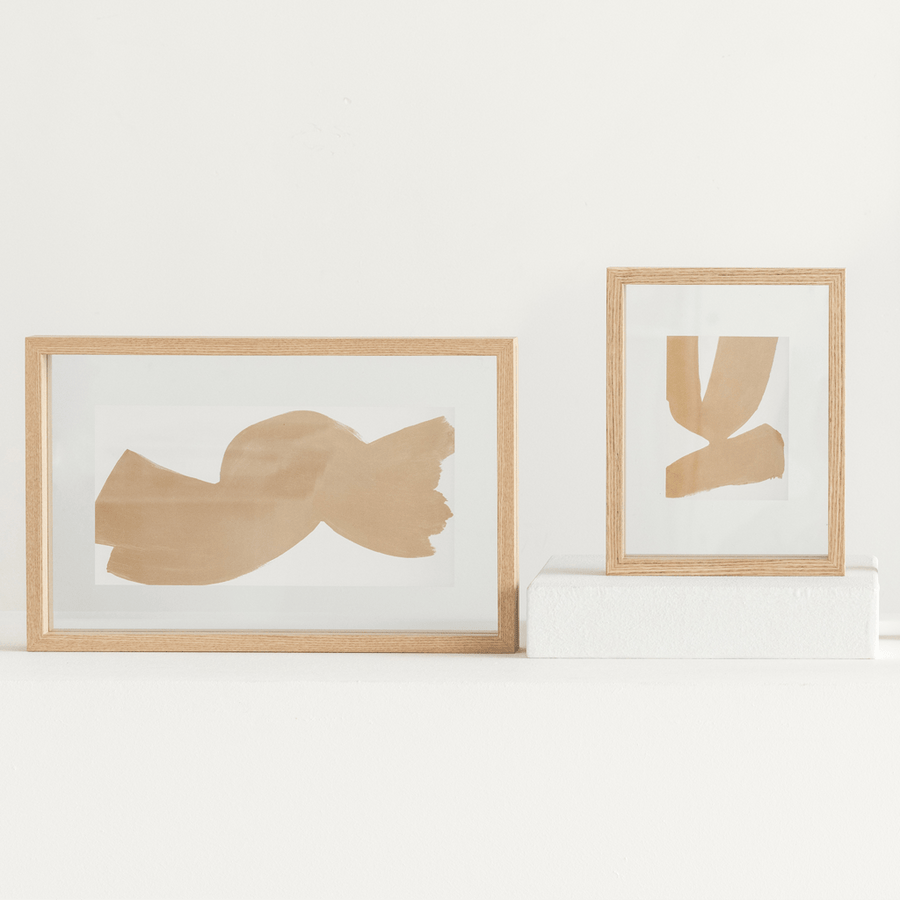 Fotolijst Floating Aesthetic double natural