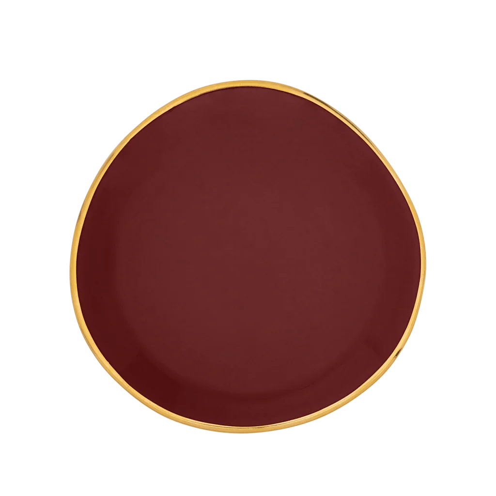 Good Morning Small bord Ø9 cm - Spiced Apple - Set van 4