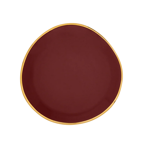 Good Morning Small bord Ø9 cm - Spiced Apple - Set van 4