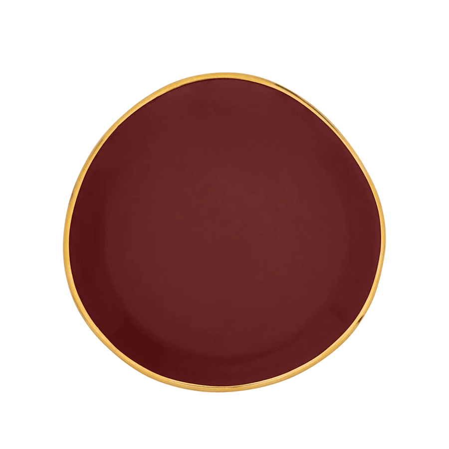 Good Morning Small bord Ø9 cm - Spiced Apple - Set van 4