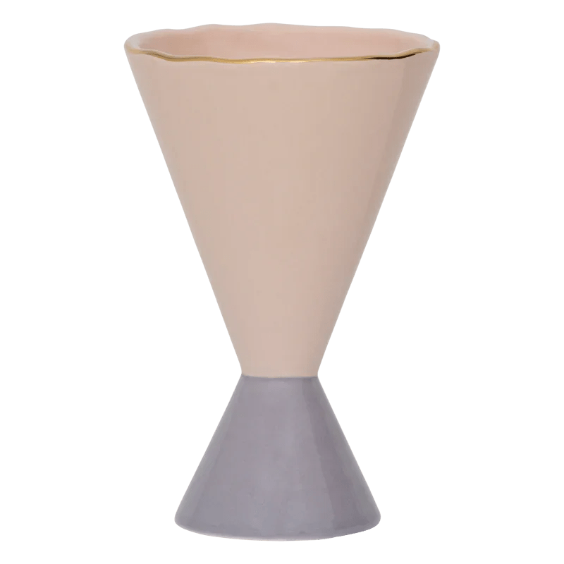 Good Morning Dessert coupe high, Old Pink - Set van 2