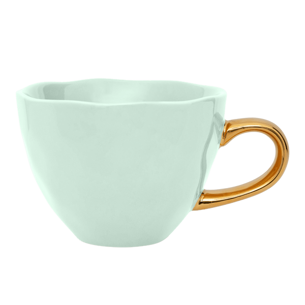 Good Morning kop Cappuccino / Tea Ø11 cm - Celadon - Set van 4