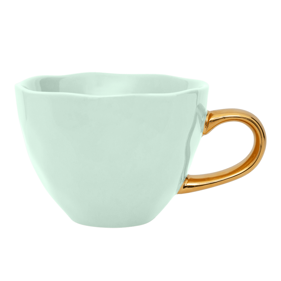 Good Morning kop Cappuccino / Tea Ø11 cm - Celadon - Set van 4