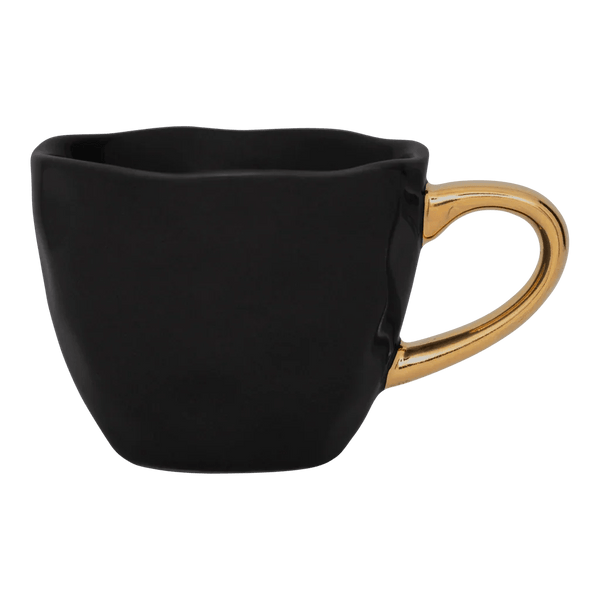 Good Morning kop Espresso Ø6 cm - Black - Set van 4