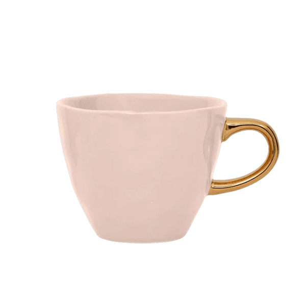 Good Morning kop Coffee Ø8 cm - Old Pink - Set van 4