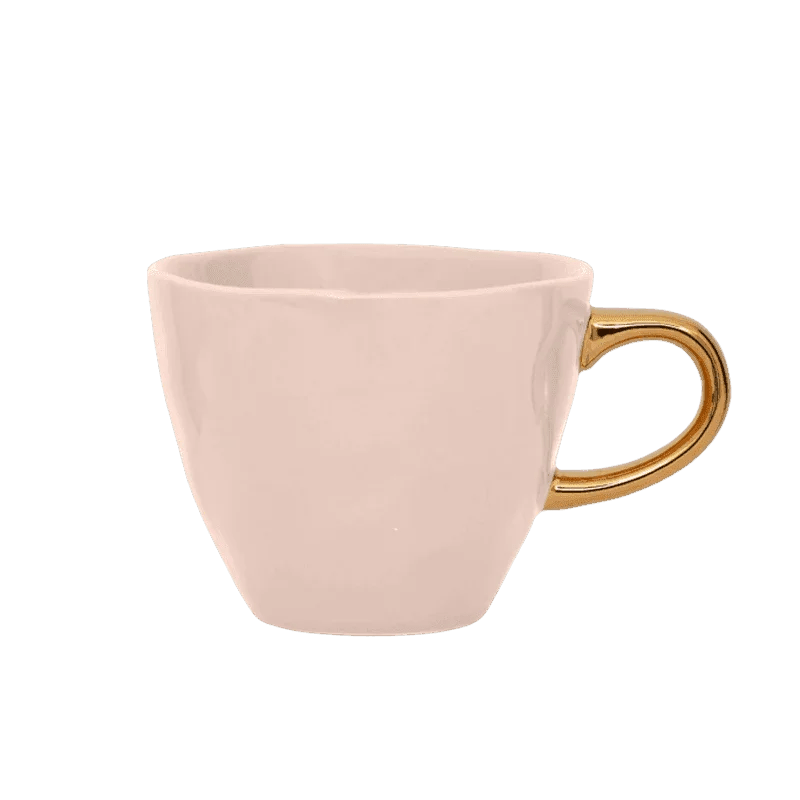 Good Morning kop Coffee Ø8 cm - Old Pink - Set van 4