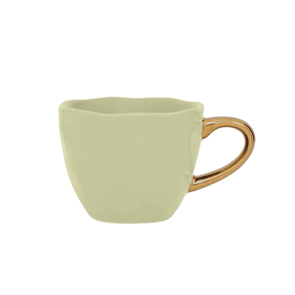 Good Morning kop Espresso Ø6 cm - Pale Green - Set van 2