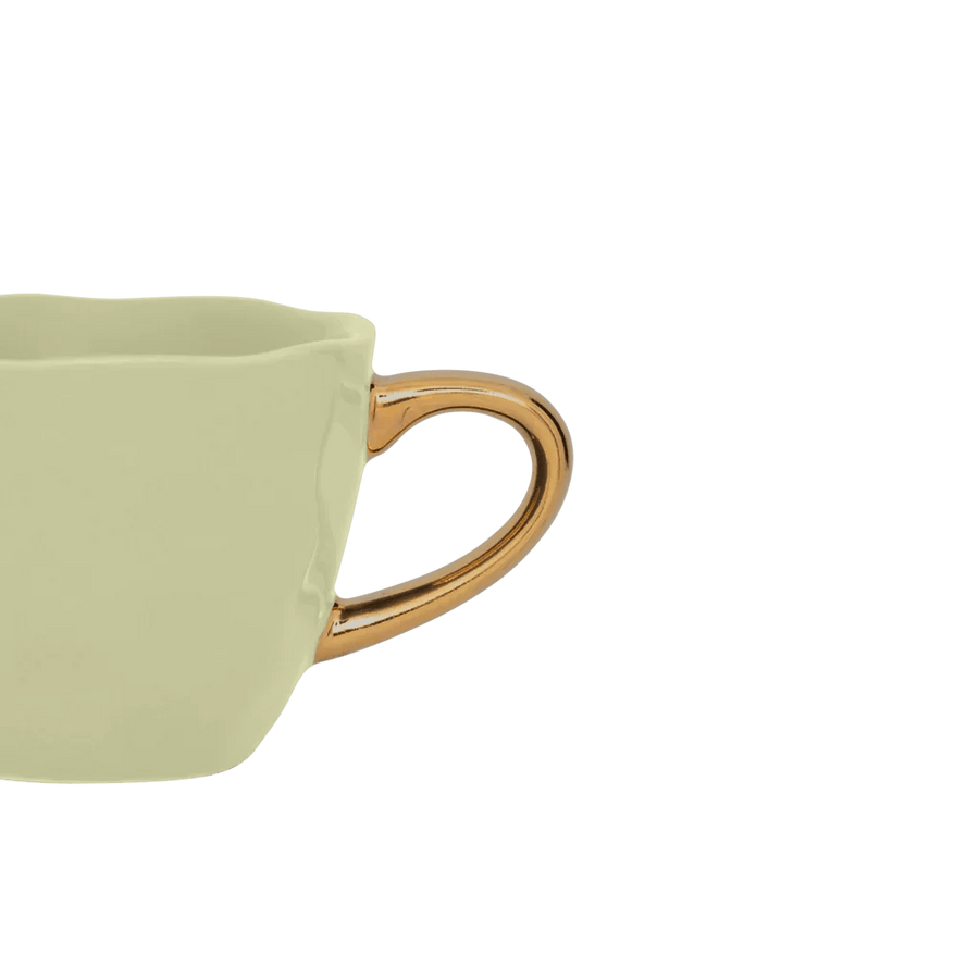 Good Morning kop Espresso Ø6 cm - Pale Green - Set van 2
