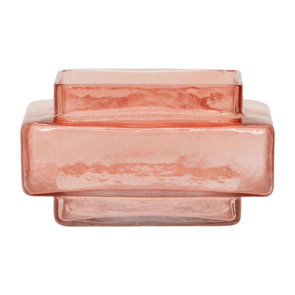 Theelichthouder XL Isla Quartz Pink