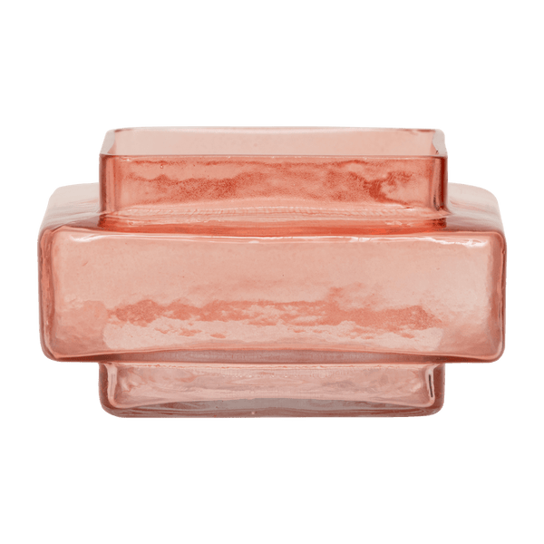 Theelichthouder XL Isla Quartz Pink