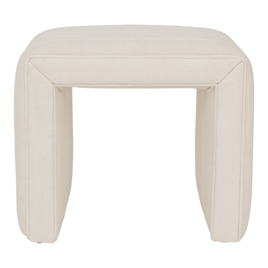 Poef Lyne Off White