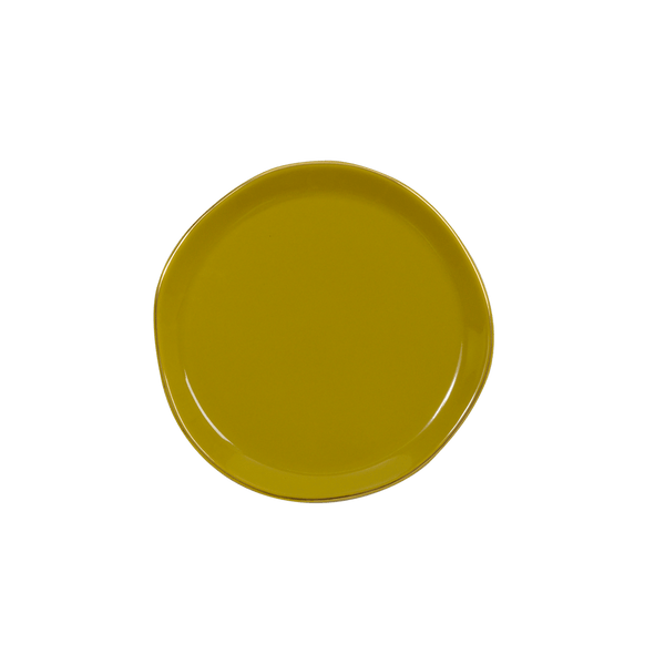 Good Morning bord Ø17 cm - Amber Green - Set van 4