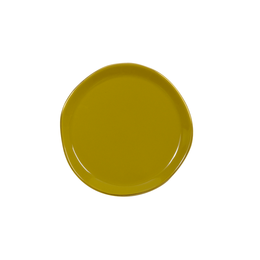 Good Morning bord Ø17 cm - Amber Green - Set van 4