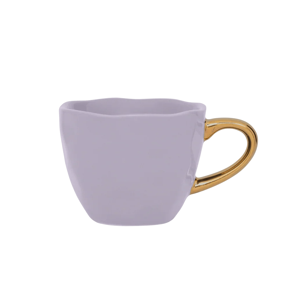 Good Morning kop Espresso Ø6 cm - Lila - Set van 2