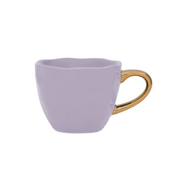 Good Morning kop Espresso Ø6 cm - Lila - Set van 2
