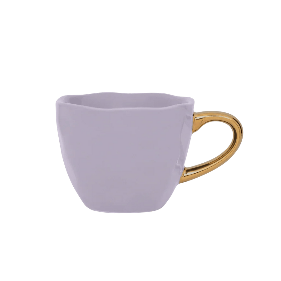 Good Morning kop Espresso Ø6 cm - Lila - Set van 2