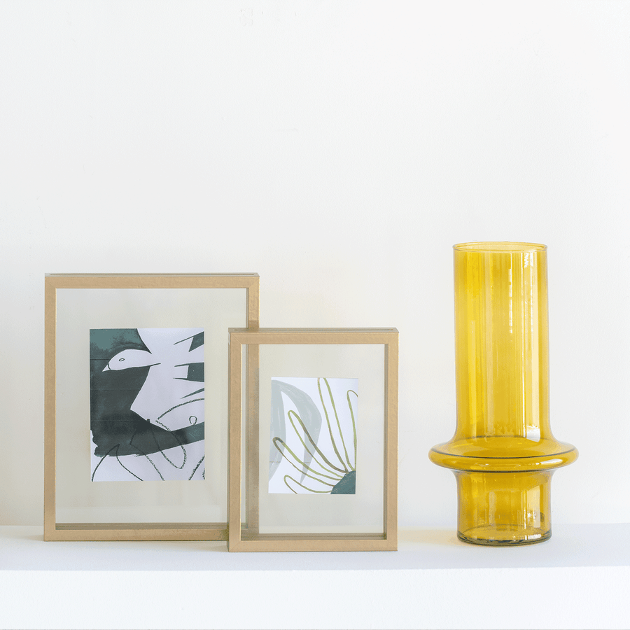 Vaas recycled glass