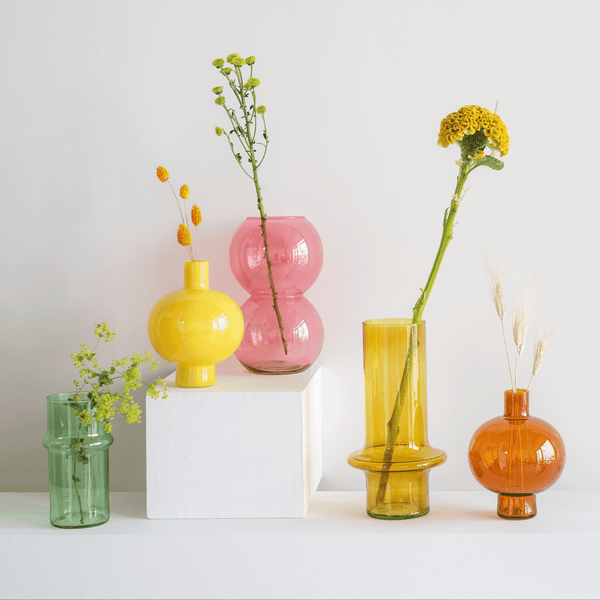 Vaas recycled glass