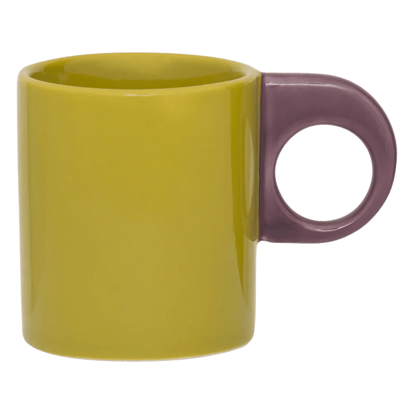 Espresso kop Nissa, Evergreen Sprig - Set van 2