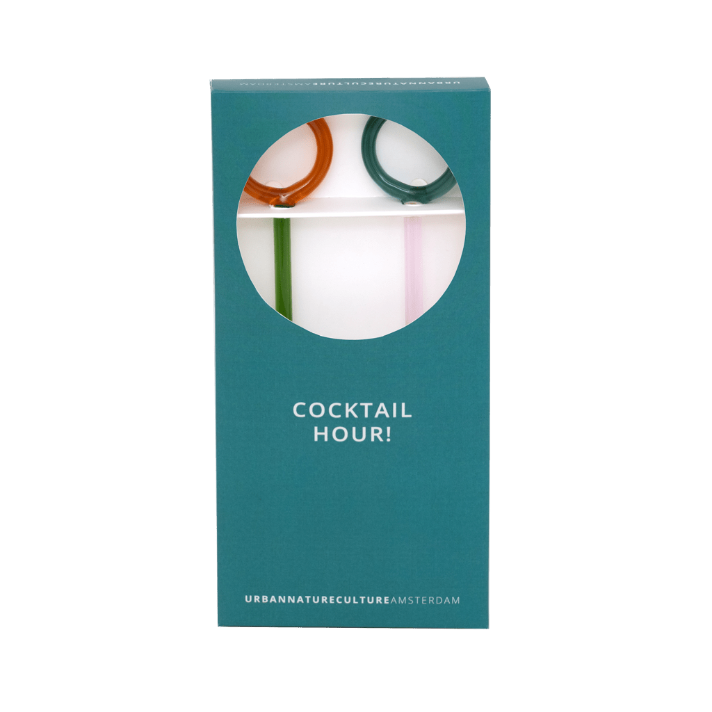 Cocktail roerstaafjes, set of 2, in gift pack - Set van 2