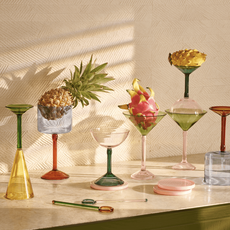 Cocktail roerstaafjes, set of 2, in gift pack - Set van 2