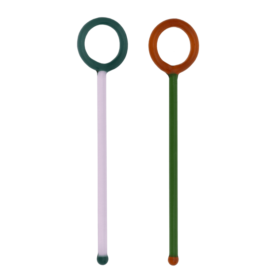Cocktail roerstaafjes, set of 2, in gift pack - Set van 2