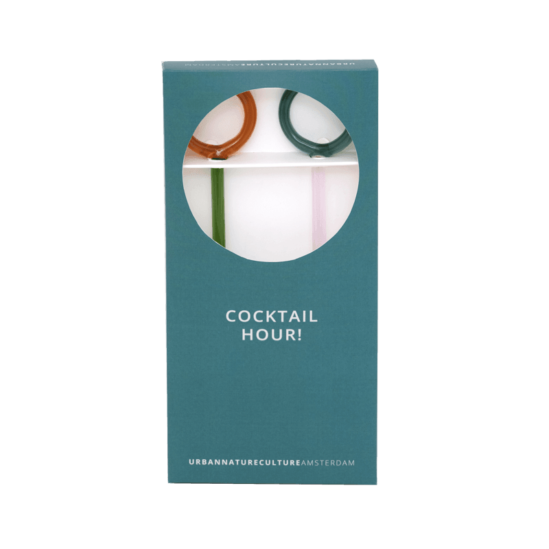 Cocktail roerstaafjes, set of 2, in gift pack - Set van 2