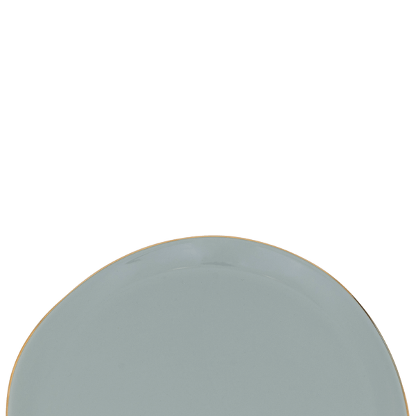 Good Morning bord Ø22.8 cm - Slate - Set van 4