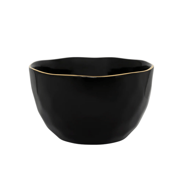 Good Morning Kom Ø14 cm - Black - Set van 4