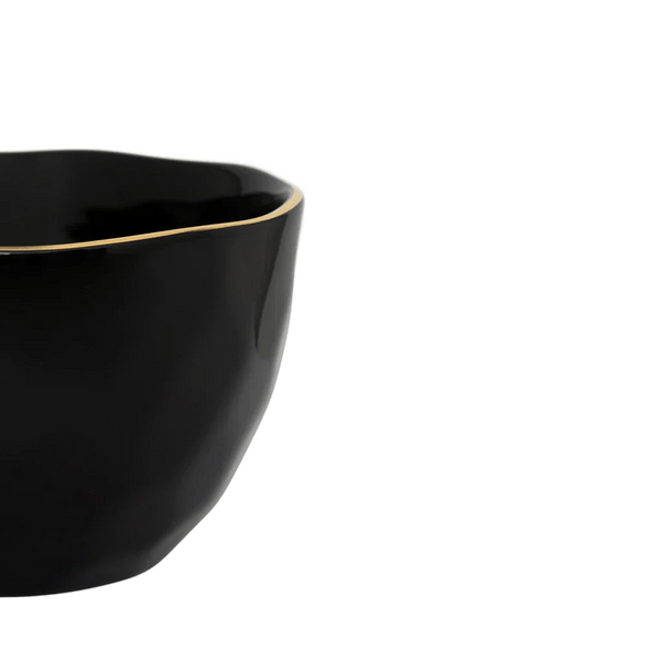 Good Morning Kom Ø14 cm - Black - Set van 4