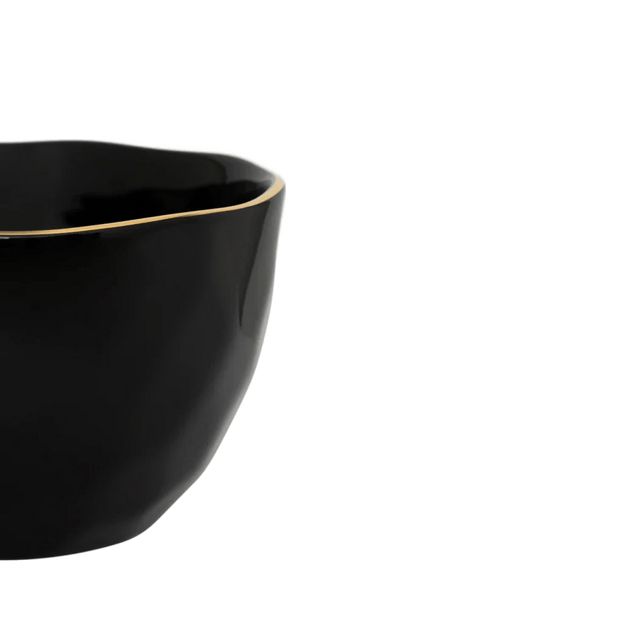 Good Morning Kom Ø14 cm - Black - Set van 4